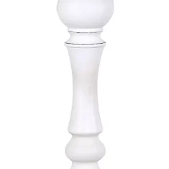 Kirklands Home Table Lamps|Distressed Off- Wilton Table Lamps, Set of 2 White