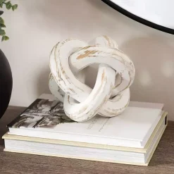 Hot Distressed Wooden Knot Statues & Figurines