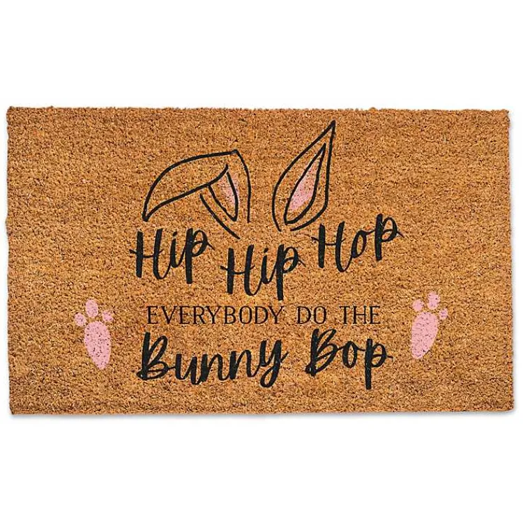Discount Do the Bunny Bop Doormat Easter Decorations