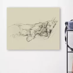 Kirklands Home Canvas Art|Dog Days III Canvas Art Print