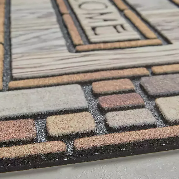 Kirklands Home Doormats|Drifted Nature Welcome Doormat Multi