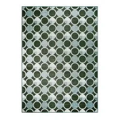 Kirklands Home Area Rugs|Dula Sage Green Washable Area Rug, 5x7