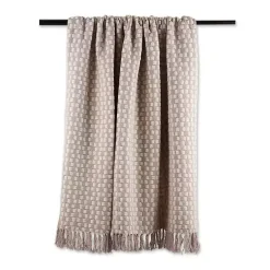 Clearance Dusty Lilac Urban Check Throw Blankets & Throws