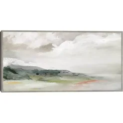 Kirklands Home Framed Art|Earth and Clouds Abstract Framed Wall Art