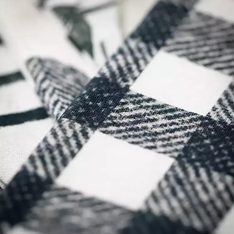 Online Easter Black and White Tea Towels, Set of 4 Easter Decorations