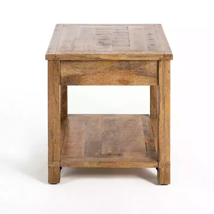 Kirklands Home Accent & End Tables|Easton Mango Wood Side Table Brown