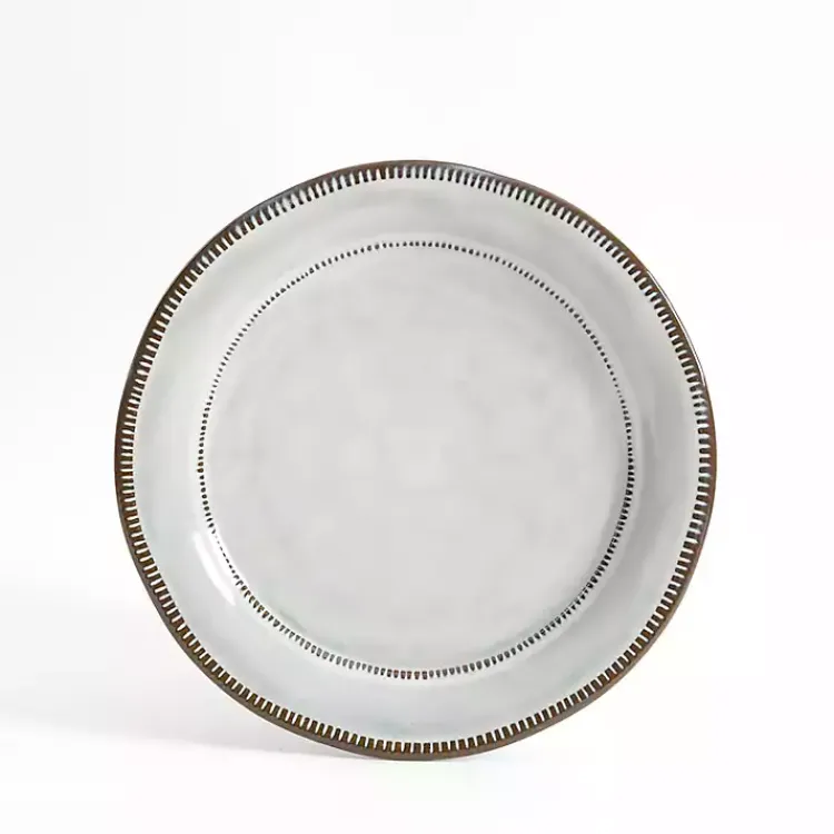 Kirklands Home Dinnerware|Eggshell Glazed Round 12-pc. Dinnerware Set