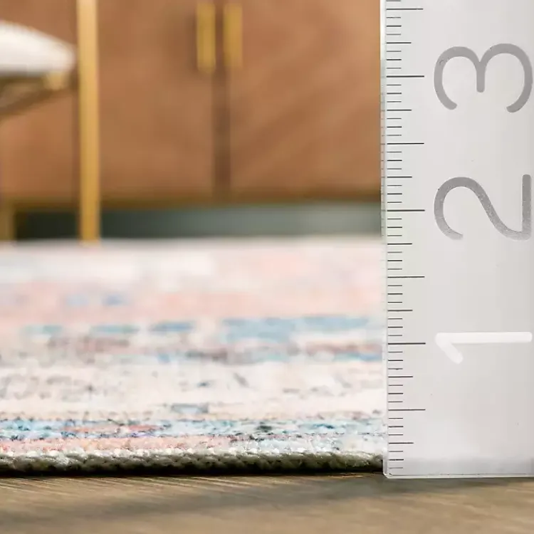 Kirklands Home Area Rugs|Eleanor Medallion Washable Area Rug, 4x6