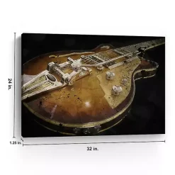Kirklands Home Canvas Art|Electric Guitar Canvas Art Print