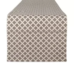 Hot Embroidered Autumn Leaves Table Runner, 108 in. Fall