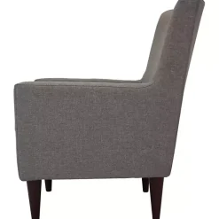 Kirklands Home Accent Chairs|Emma Quartz Upholstered Accent Chair Gray