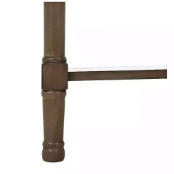 Kirklands Home Accent & End Tables|Emory Natural Single Drawer Accent Table Black