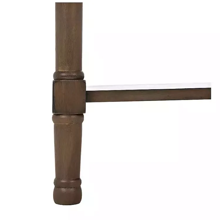 Kirklands Home Accent & End Tables|Emory Natural Single Drawer Accent Table Black