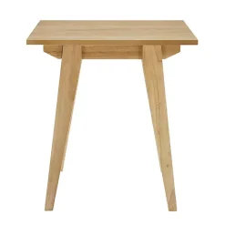 Kirklands Home Accent & End Tables|English Oak Wood Minimalist Accent Table Tan