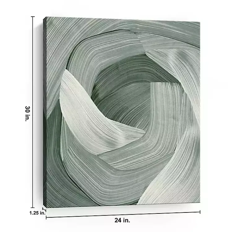 Kirklands Home Canvas Art|Enriched Emerald Canvas Art Print, 24x30 in. Green