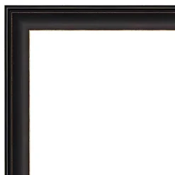 Kirklands Home Decorative Mirrors|Espresso Bronze Frame Beveled Mirror