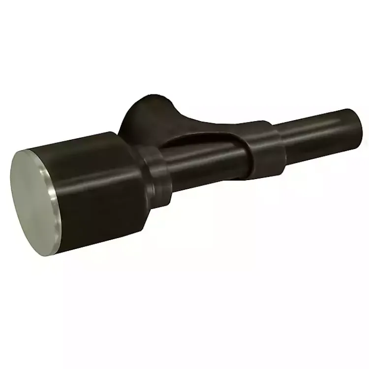 Kirklands Home Curtain Rods & Hardware|Espresso Metal Blackout Finial Curtain Rod, 36 in.