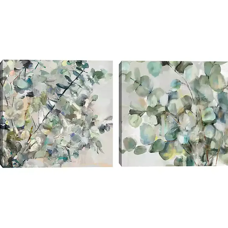 Kirklands Home Canvas Art|Essential s I & II Canvas Art Prints Green