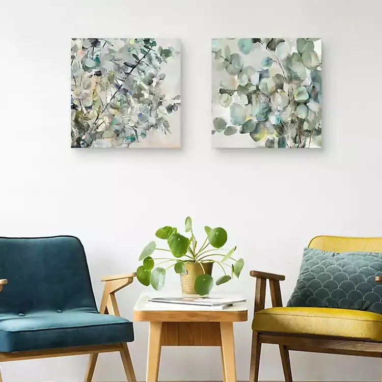 Kirklands Home Canvas Art|Essential s I & II Canvas Art Prints Green