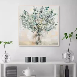 Kirklands Home Canvas Art|Essential s I Framed Canvas Print, 35x35 in. Green