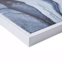 Kirklands Home Canvas Art|Ethereal Framed Canvas Art Print, Set of 2 Blue