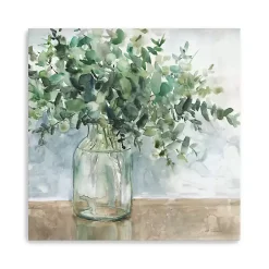 Kirklands Home Canvas Art|Eucalyptus Bouquet Giclee Canvas Print, 40x40 in.