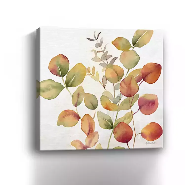 Kirklands Home Canvas Art|Eucalyptus Leaves Spice I Canvas Art Print
