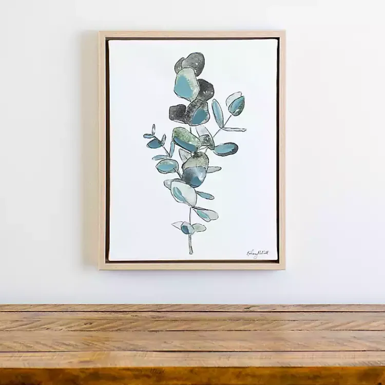Kirklands Home Canvas Art|Eucalyptus Stem I Framed Art Print