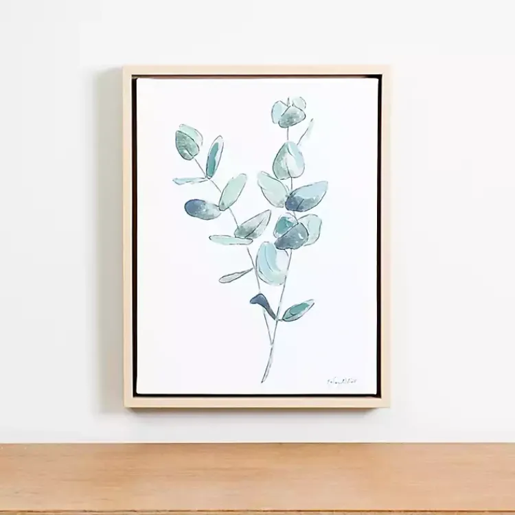 Kirklands Home Canvas Art|Eucalyptus Stem II Framed Art Print