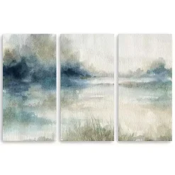 Kirklands Home Canvas Art|Evening Waters Canvas Art Prints, Set of 3