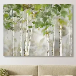 Kirklands Home Canvas Art|Evergreen Forest Giclee Canvas Art Print