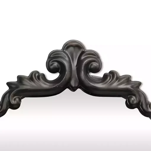 Kirklands Home Full Length & Floor Mirrors|Everlaine Modern Victorian Leaner Mirror Black