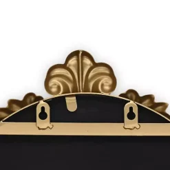 Kirklands Home Full Length & Floor Mirrors|Everlaine Modern Victorian Leaner Mirror Gold