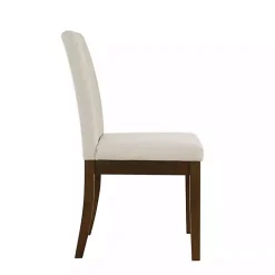 Kirklands Home Dining Chairs|Everly Taupe Upholstered Dining Chairs, Set of 2 Tan
