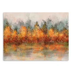 Discount Fall Abstract Canvas Art Print, 40x30 in. Fall