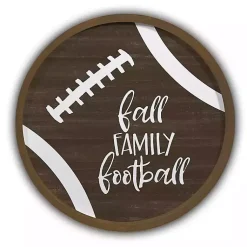 Online Fall Family Football Framed Wall Plaque Fall