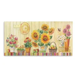 Sale Fall Floral Canvas Art Print Fall