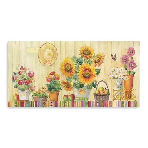 Sale Fall Floral Canvas Art Print Fall