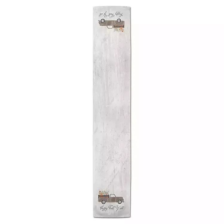 Kirklands Home Table Linens|Fall Ya'll Pumpkin Truck Harvest Table Runner