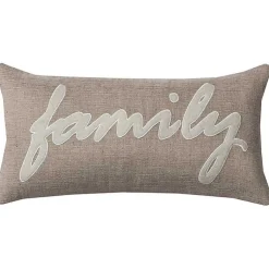 Online Family Jute Accent Pillow Pillows