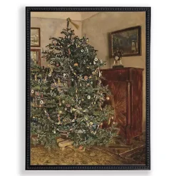 Hot Family Tree Scene Framed Art Print Christmas Art & Wall Decor