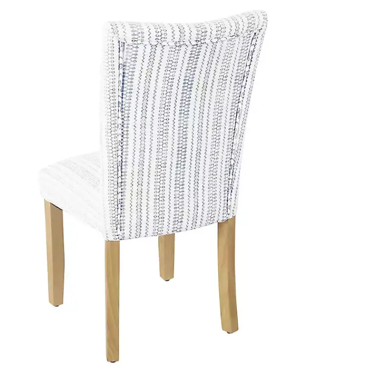 Kirklands Home Dining Chairs|Farmhouse Stripes Highback Dining Chairs, Set of 2