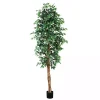 New Faux Ficus Tree, 9 ft. Trees & Topiaries
