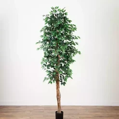 New Faux Ficus Tree, 9 ft. Trees & Topiaries