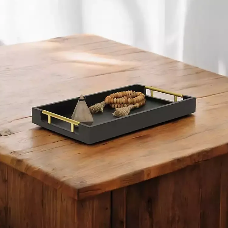 Faux Leather Snakeskin Tray Decorative Trays