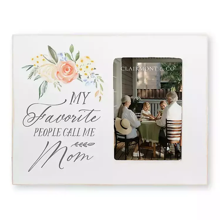 Best Favorite People Call Me Mom Picture Frame Picture Frames