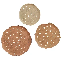 Kirklands Home Wall Plaques|Feathers Collage 3-pc. Wall Plaque Set