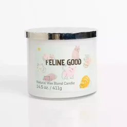 Outlet Feline Good + ScentSilent 3-Wick Jar Candle Candles
