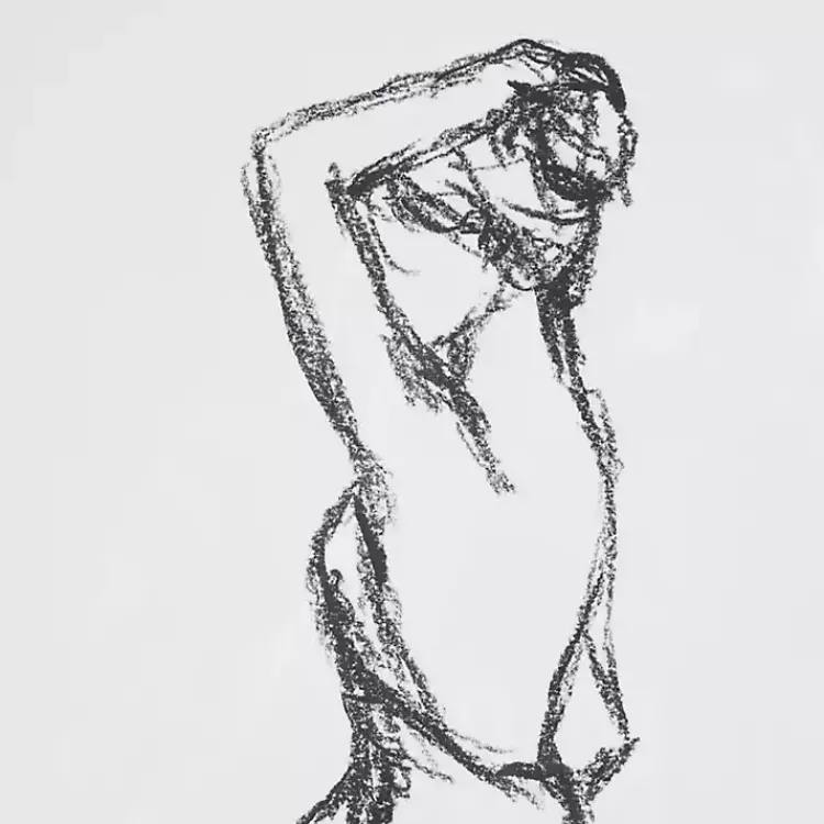 Kirklands Home Framed Art|Feminine Figures Framed Art Prints, Set of 2