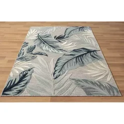 Kirklands Home Outdoor Rugs|Ferns and Palms Indoor/Outdoor Area Rug, 7x9